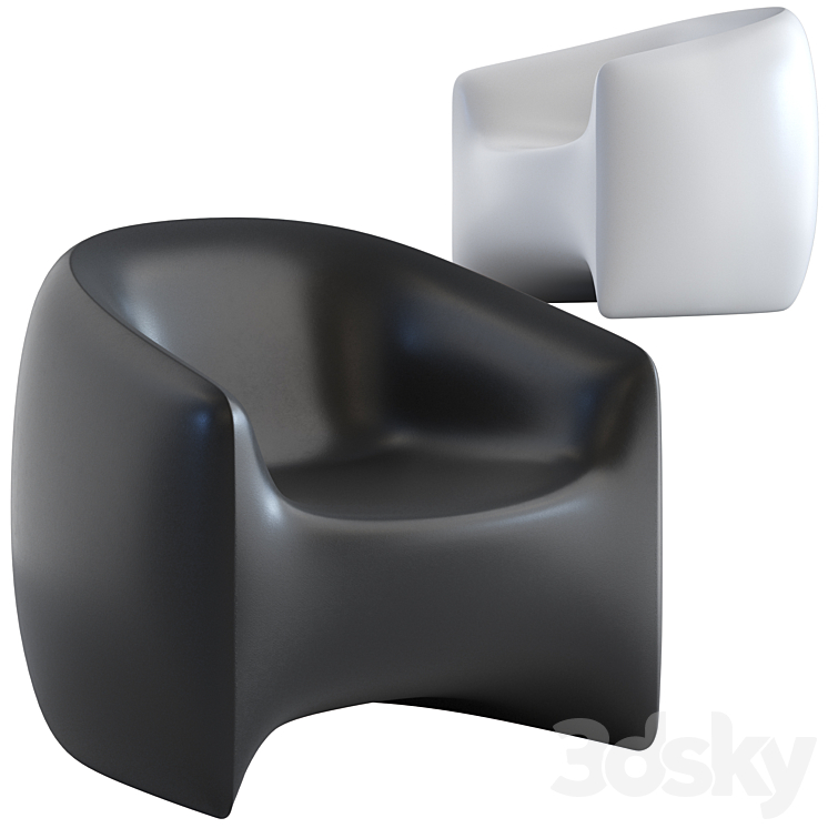 Vondom Blow Lounge Chair Arm chair 3D model
