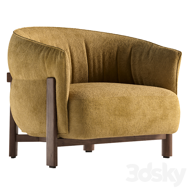 Poliform - Leopold armchair - Arm chair - 3D model