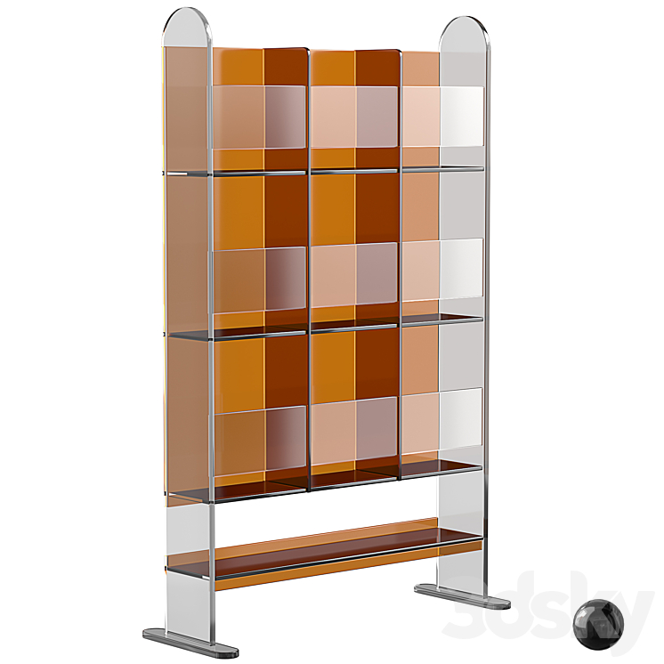 Acrylic Rack 04 - Rack - 3D model