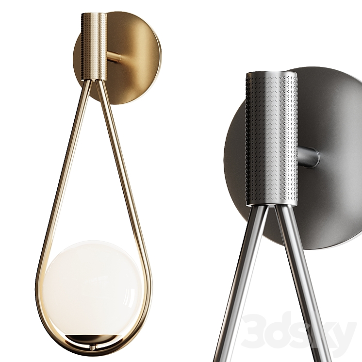 Frato - Saint Moritz - Wall light - 3D model