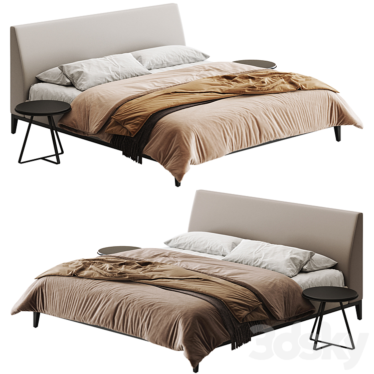The Sofa and Chair Alexander Bed - Bed - 3D model