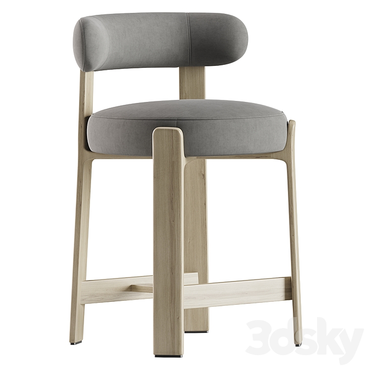 Granite bar chair KAVE HOME - Chair - 3D model