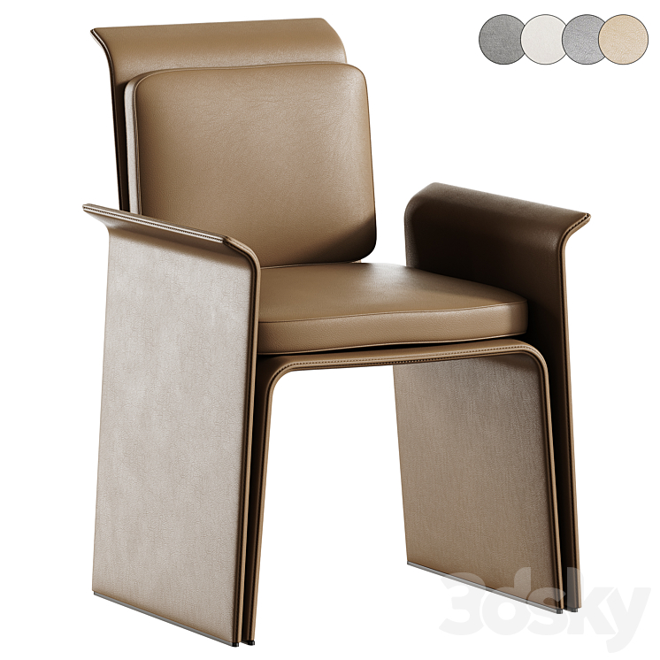 Exteta Shell Chair - Chair - 3D model