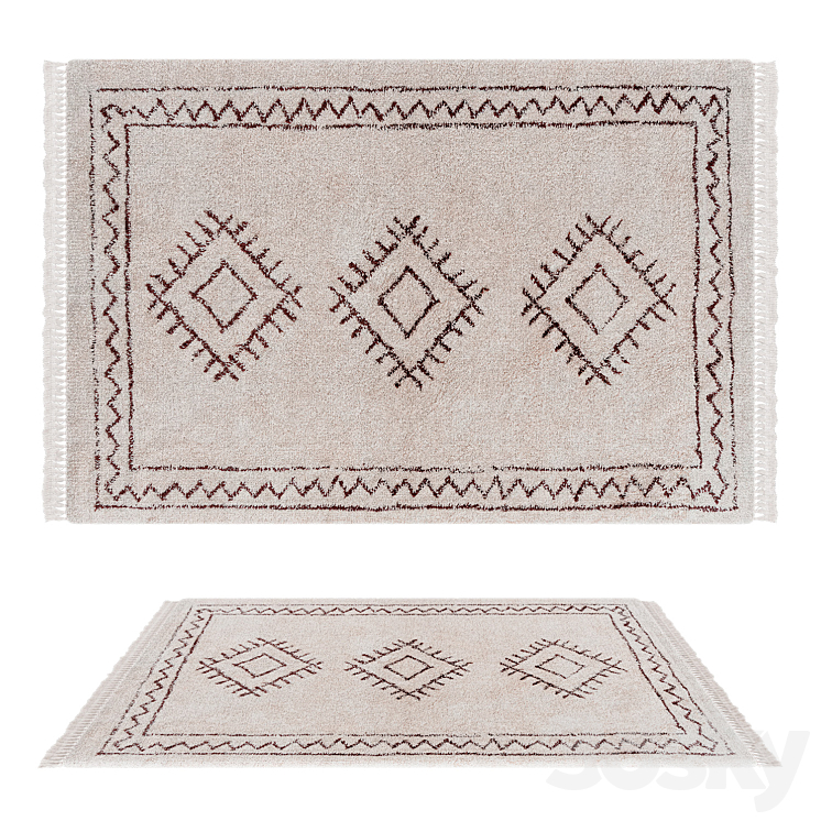 Rune Rug Rug Runy by Dantone Home - Carpets - 3D model