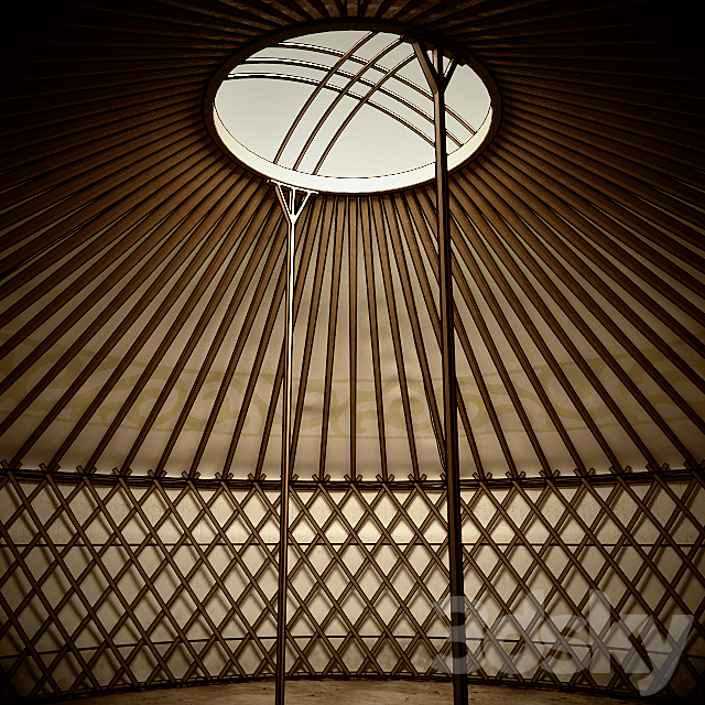 Yurt 3ds Max - thumbnail 2