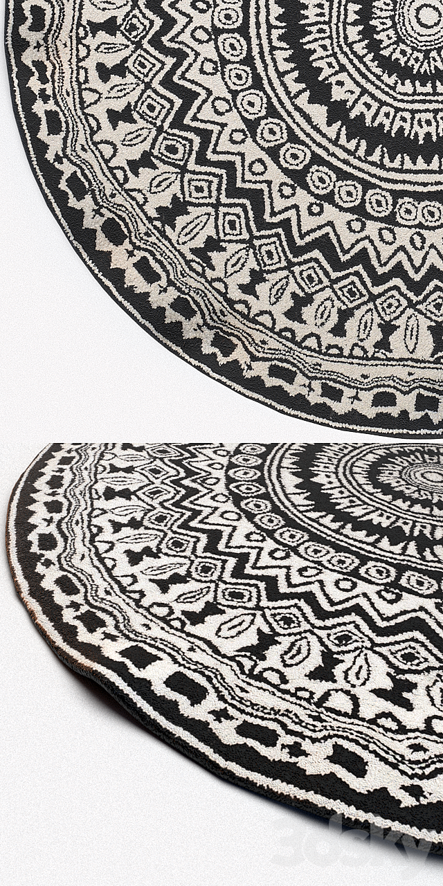 Carpet BoConcept Ethno Chic Rug 3ds Max - thumbnail 2