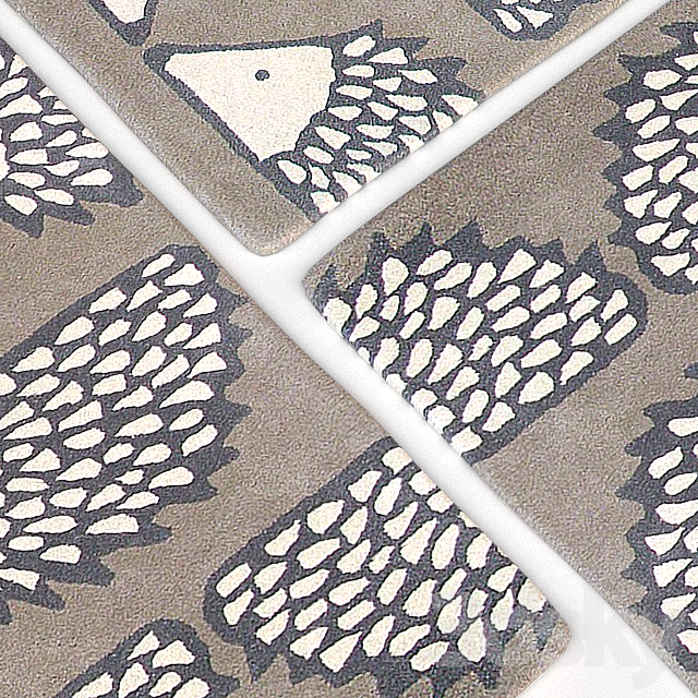 Carpet Scion Spike New Pumice Rug 3ds Max - thumbnail 2