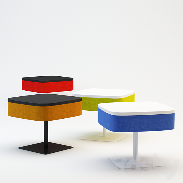 Tabisso – Tipographia Unita Low-Table 3ds Max - thumbnail 3