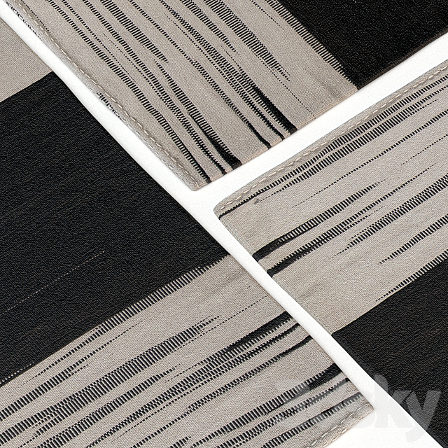 Carpet DorisLeslieBlau Artos Turkish Modernist kilim 3ds Max - thumbnail 2
