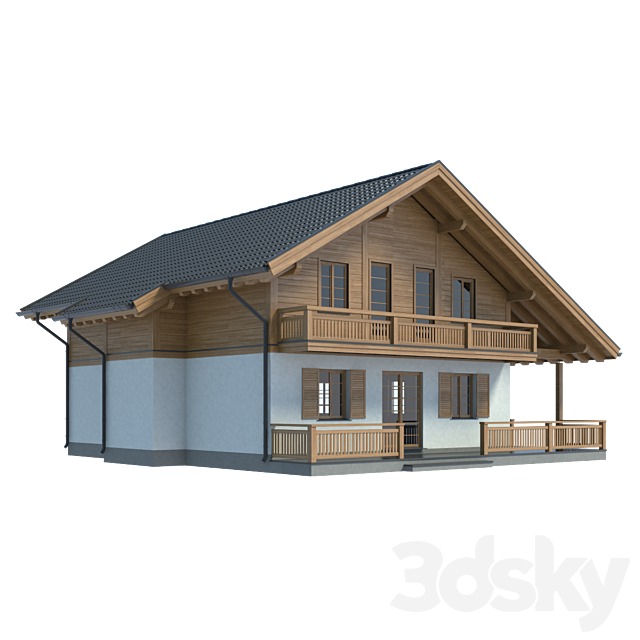 house_9 3ds Max - thumbnail 2