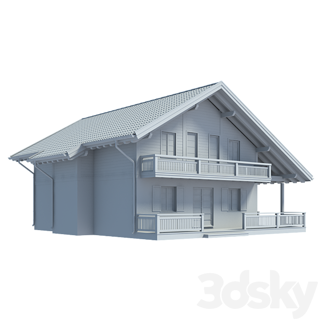 house_9 3ds Max - thumbnail 3
