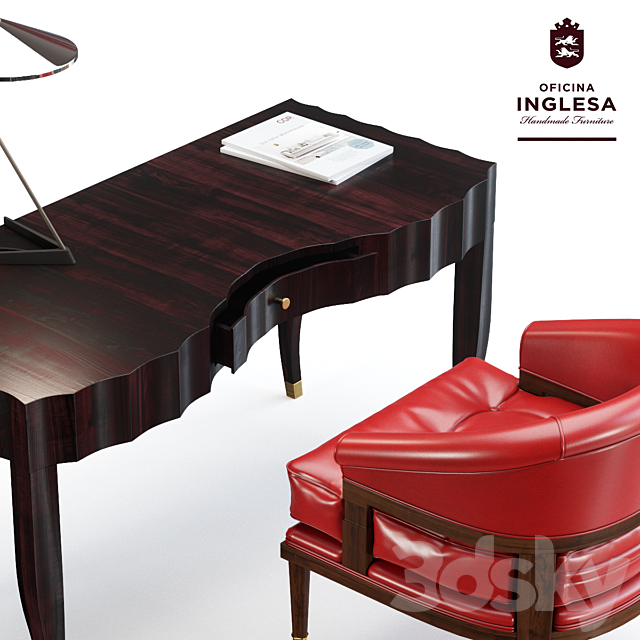 Hawking & Saville by Oficina Inglesa 3ds Max - thumbnail 2