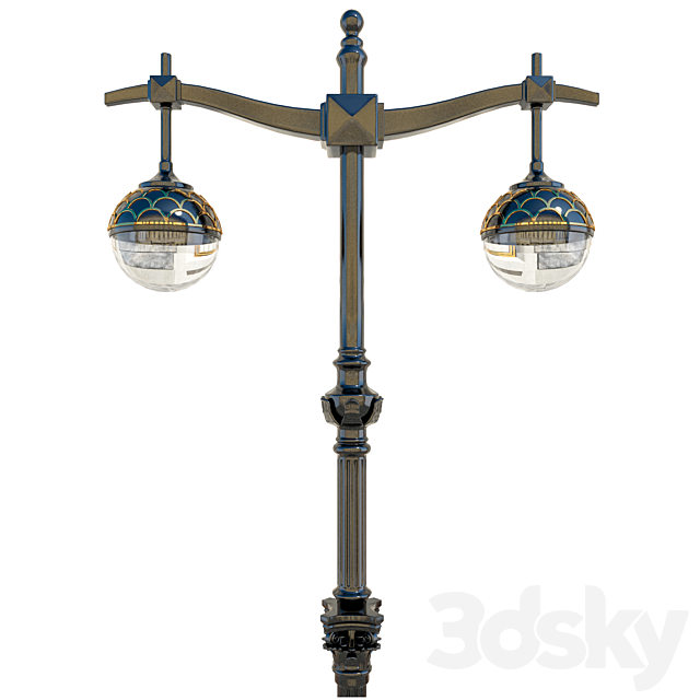 Lamppost 3ds Max - thumbnail 2