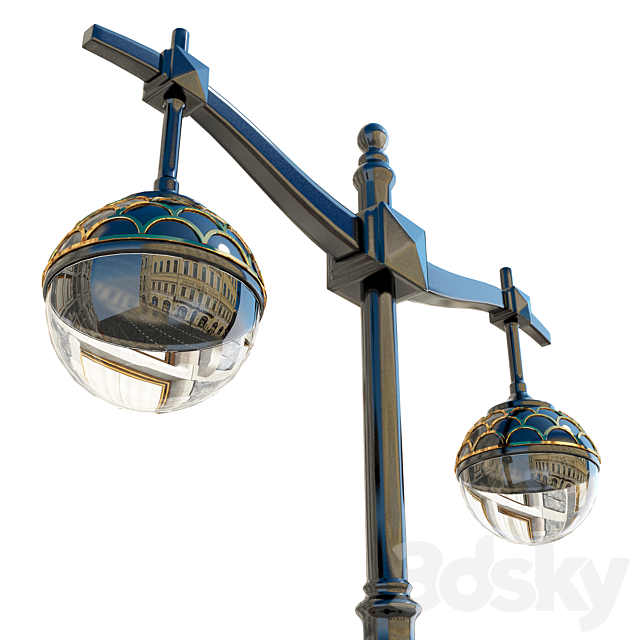 Lamppost 3ds Max - thumbnail 3