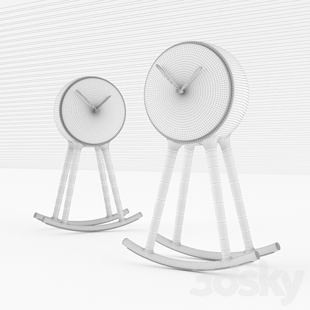 Infinity Clock by Nika Zupanc 3ds Max - thumbnail 3