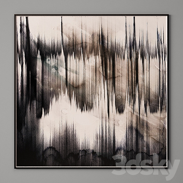 Collection of paintings-10 3ds Max - thumbnail 2