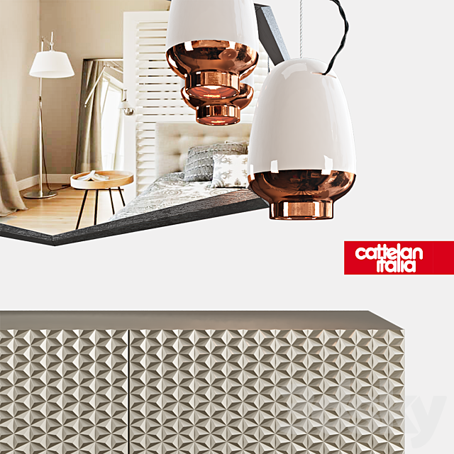 Royalton & Asia by Cattelan Italia 3ds Max - thumbnail 2