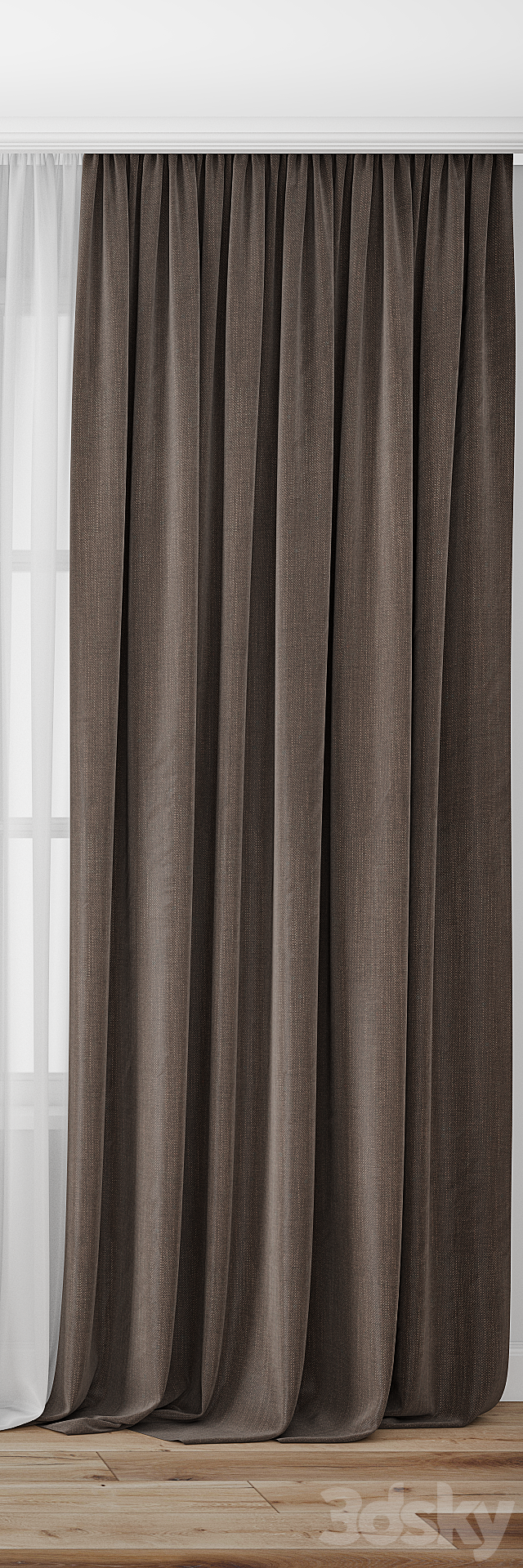 Curtain 71 3ds Max - thumbnail 2