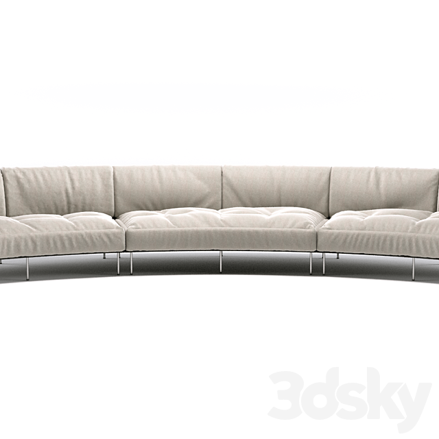 Rod Living Divani 3ds Max - thumbnail 3