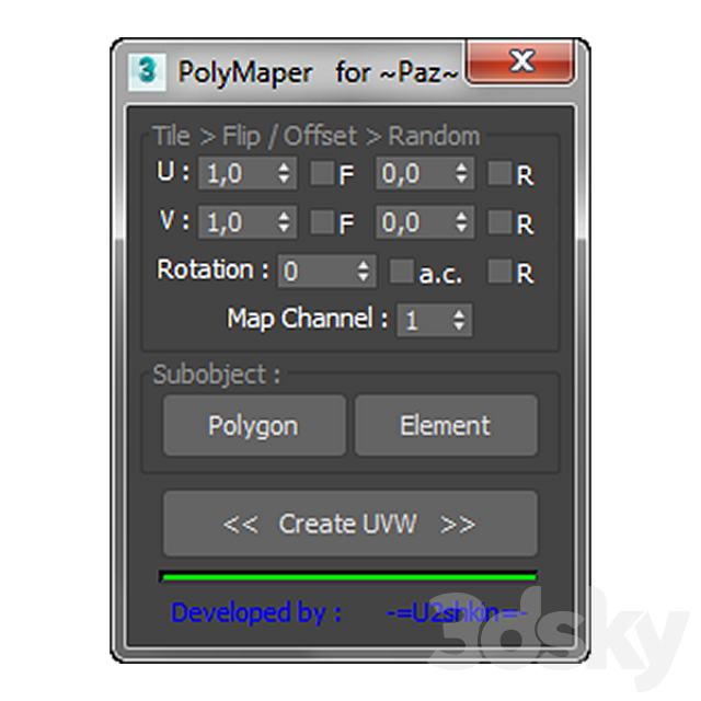 PolyMaper 3ds Max - thumbnail 3