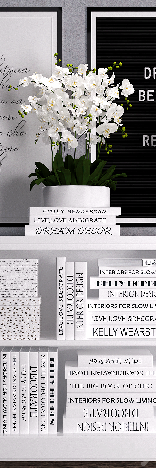 Decoration set 12 3ds Max - thumbnail 2