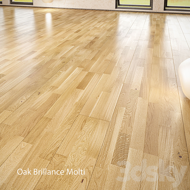 Barlinek Floorboard – Decor Line – Oak Brillance Molti 3ds Max - thumbnail 2