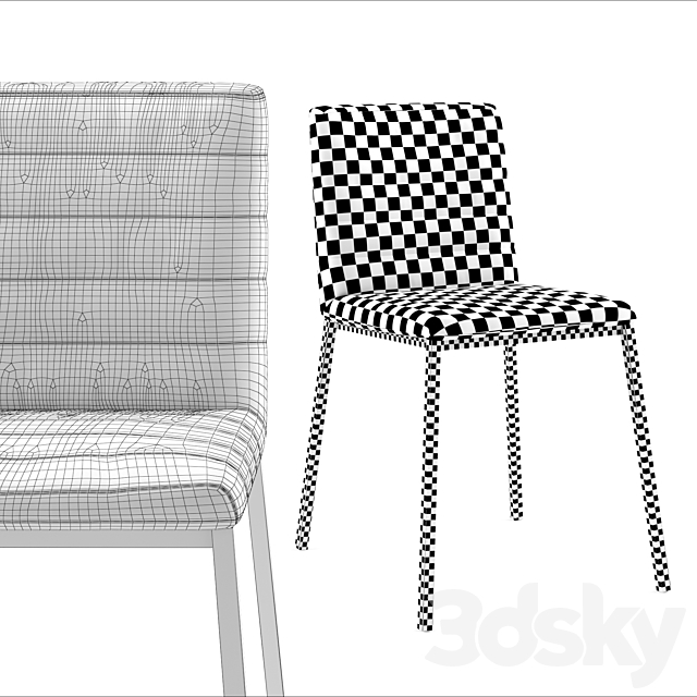 Stork chair by Alivar. 3ds Max - thumbnail 3