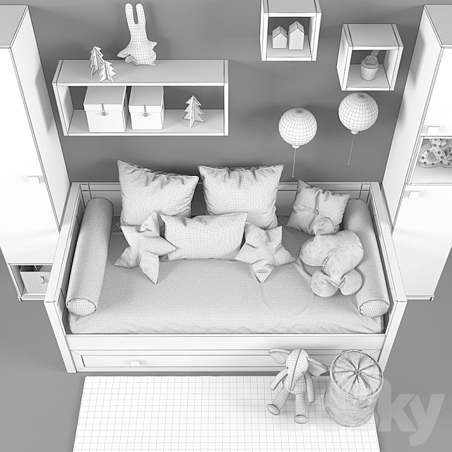 Children’s furniture and accessories 45 3ds Max - thumbnail 3