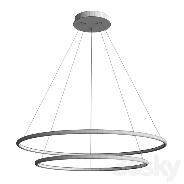 Maytoni MOD807-PL-02-85-W Nola 3ds Max - thumbnail 3