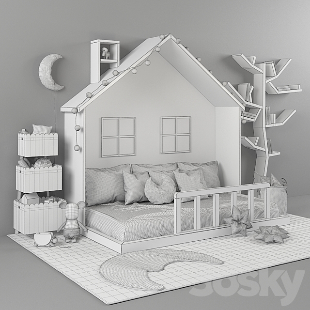 Children’s furniture to order 02 3ds Max - thumbnail 3
