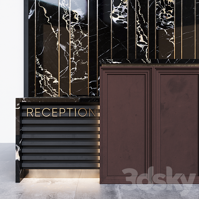 Reception-5 3ds Max - thumbnail 2