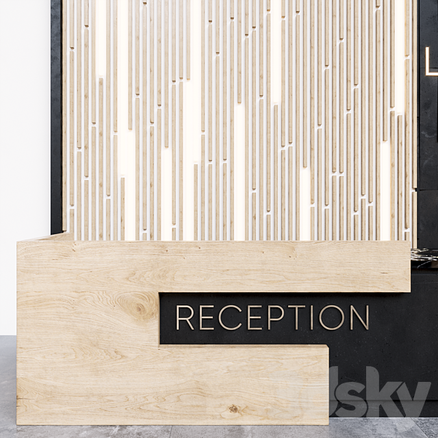 RECEPTION-6 3ds Max - thumbnail 2