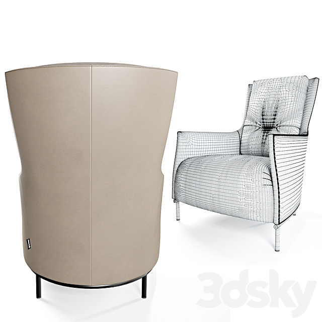 Riga by Ligne Roset 3ds Max - thumbnail 3