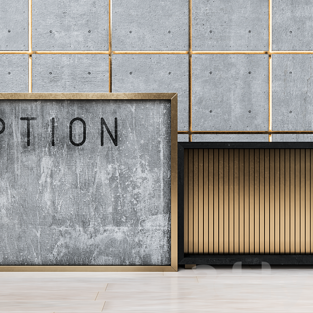 RECEPTION-8 3ds Max - thumbnail 2