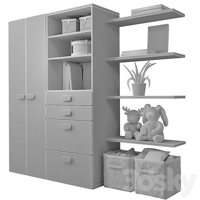 Children’s furniture to order 27 3ds Max - thumbnail 3