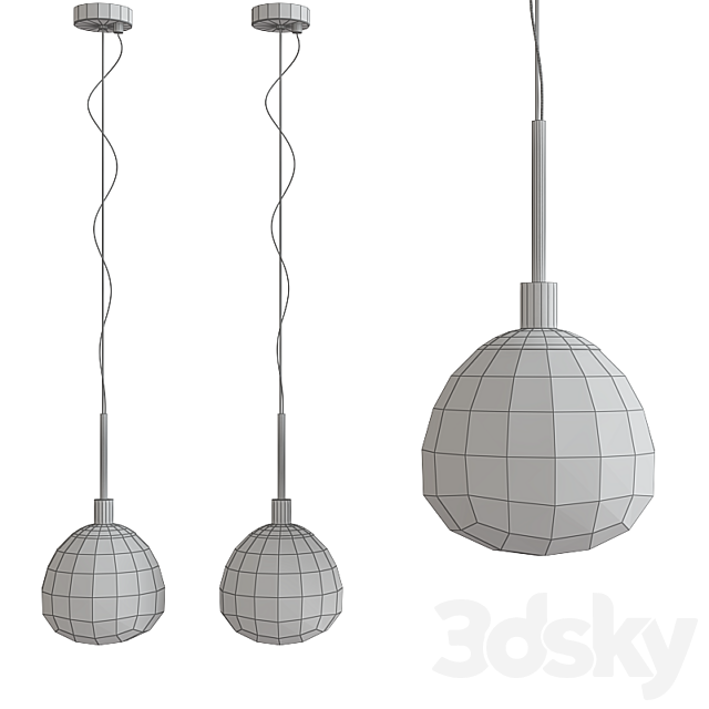 Suspension Light Erich Maytoni Modern 3ds Max - thumbnail 2