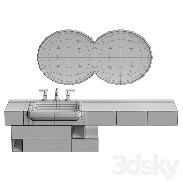 Bathroom Gerciane Carvalho 3ds Max - thumbnail 2