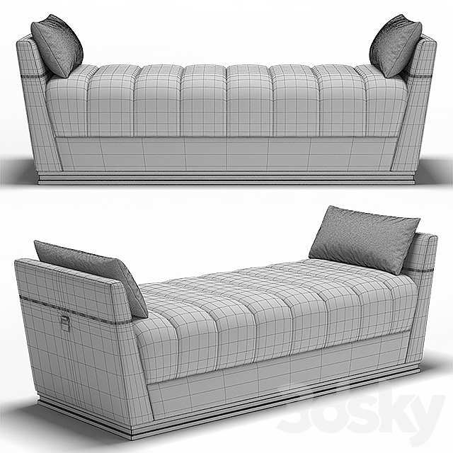 Adriana Hoyos Bolero Daybed-100 3ds Max - thumbnail 2