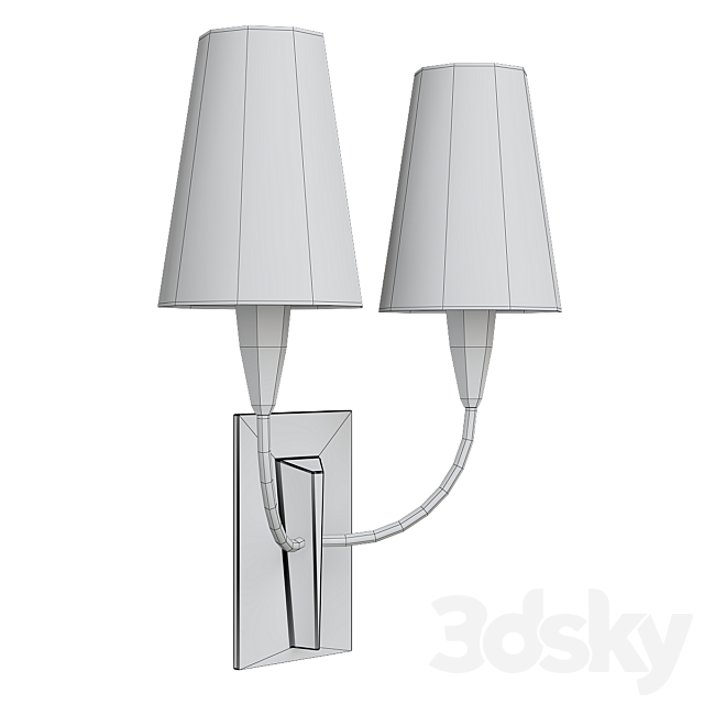 Hudson valley wall lamp 3ds Max - thumbnail 2