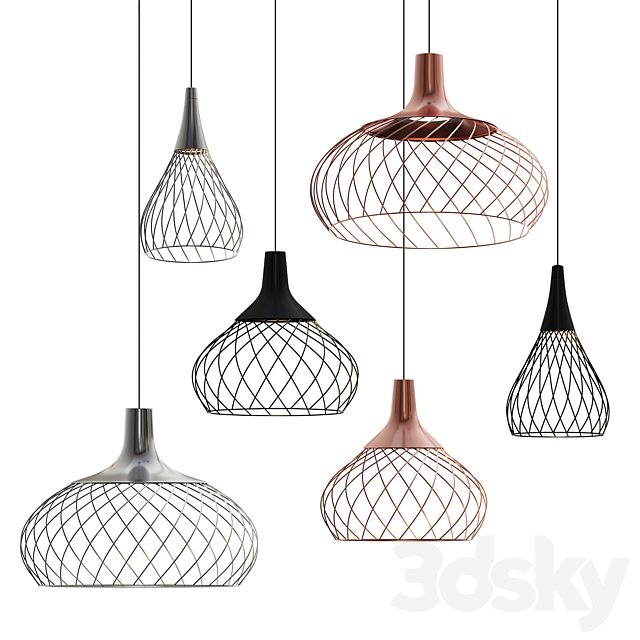 Mongolfier by Linea Light Group 3ds Max - thumbnail 2