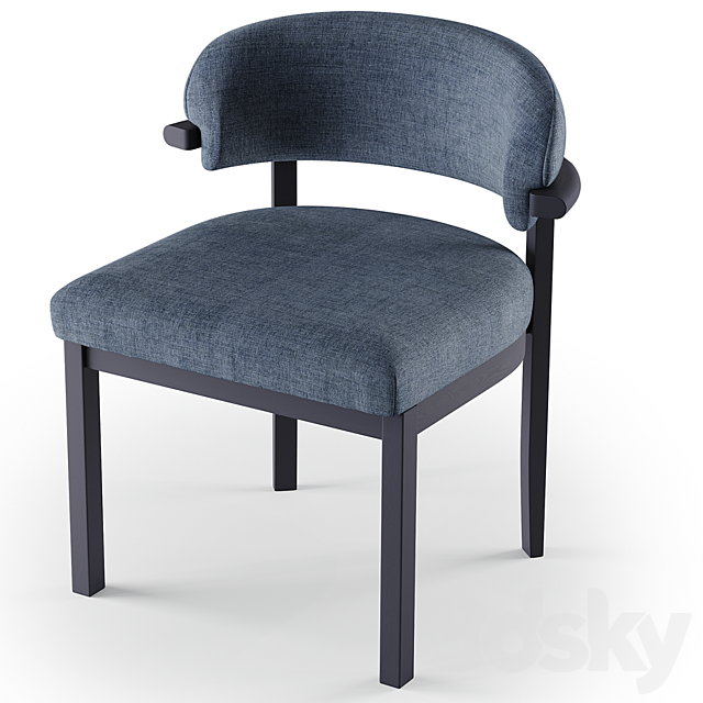 Dantone contempo chair 3ds Max - thumbnail 3