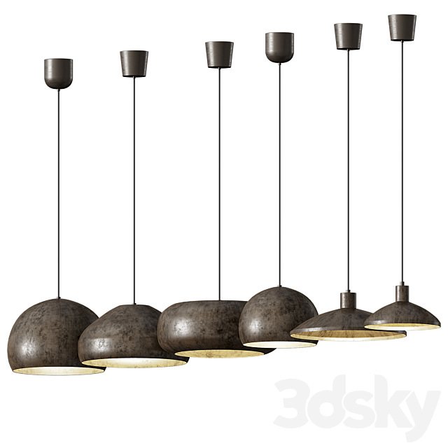 Aldo Bernardi MATERIA Pendant Lamp 3ds Max - thumbnail 2