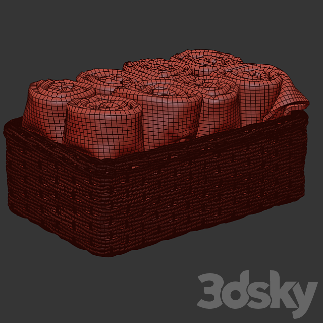 Towels_12 3ds Max - thumbnail 2