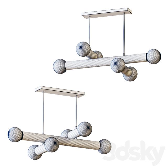 Emerson Linear Suspension Light by Arteriors 3ds Max - thumbnail 2