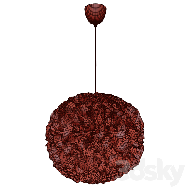 IKEA VINDKAST Pendant lamp 3ds Max - thumbnail 3