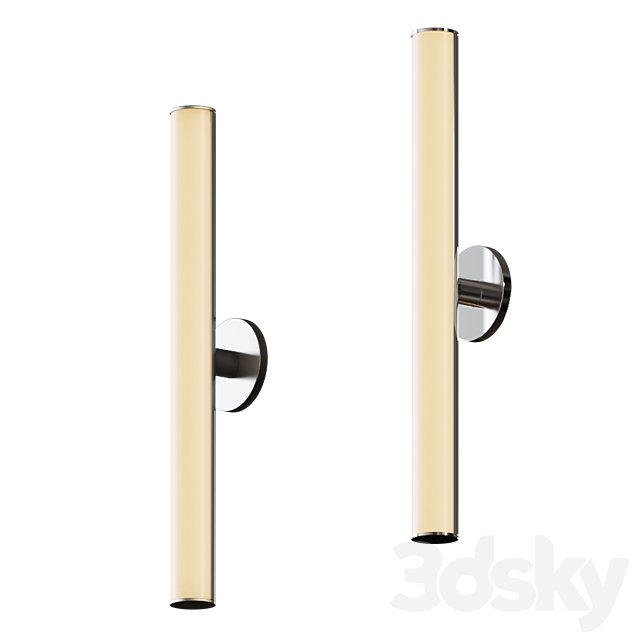 Bauhaus Columns LED Bath Bar by Sonneman 3ds Max - thumbnail 2