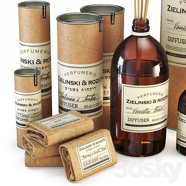 Zielinski & Rozen Decorative Set  #1 3ds Max - thumbnail 3