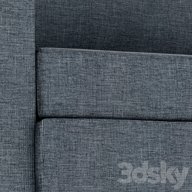 Armchair-bed VATTVIKEN 3ds Max - thumbnail 3