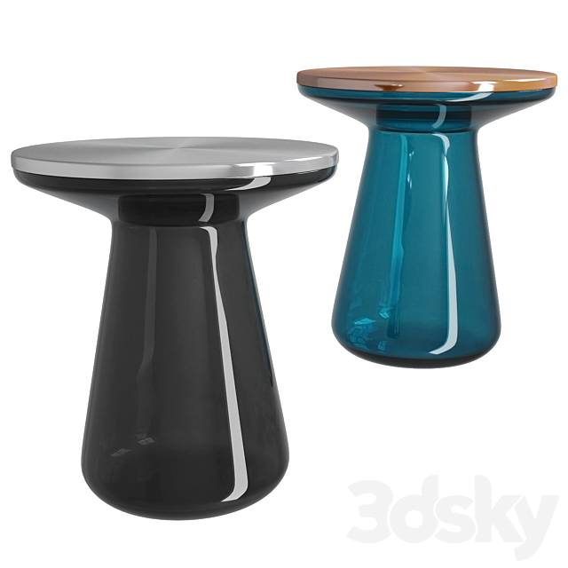 LaLume coffee table 3ds Max - thumbnail 3