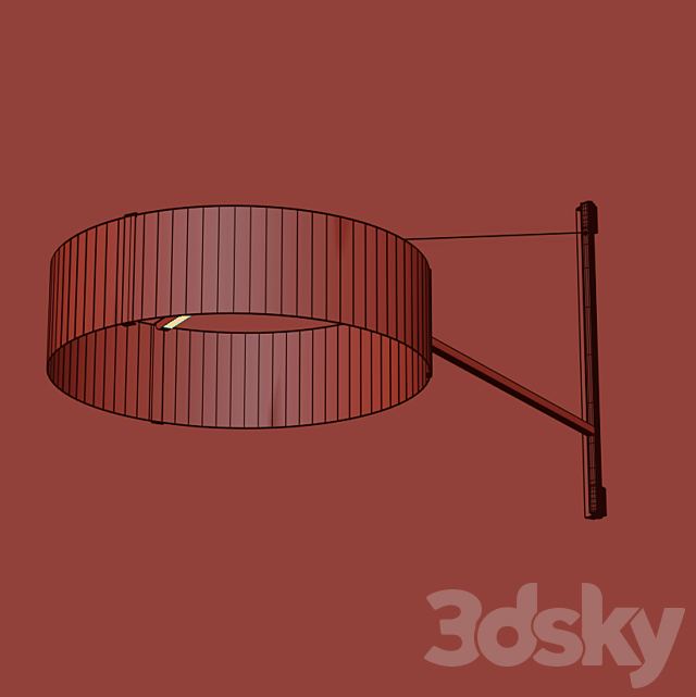 Lightology THESIS SWING ARM PLUG-IN By Ramon Esteve 3ds Max - thumbnail 2